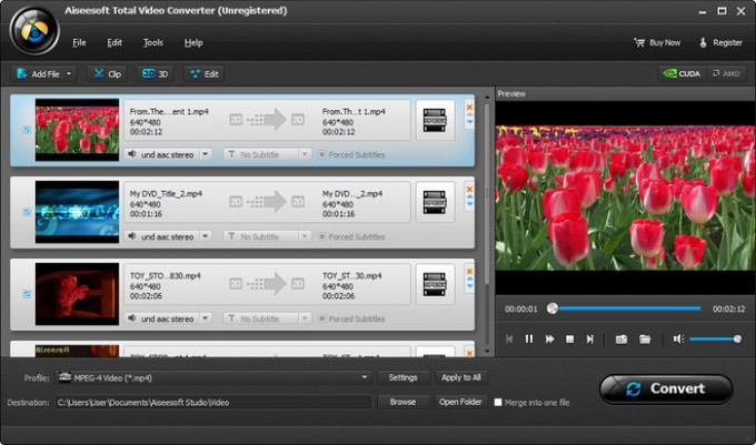 Aiseesoft Total Video Converter