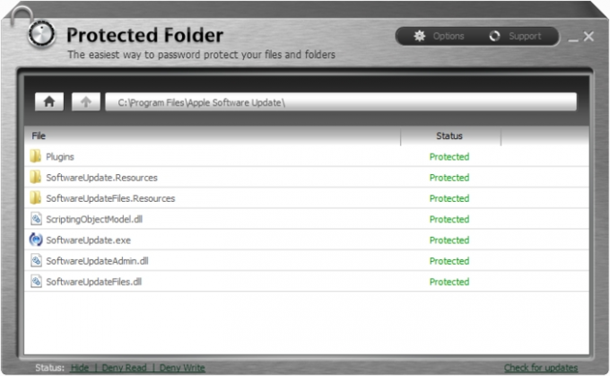 Protected Folder