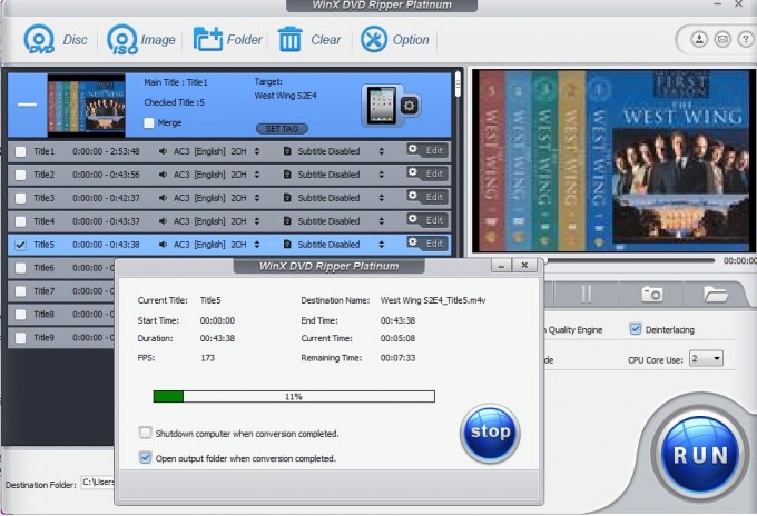 WinX DVD Ripper Platinum